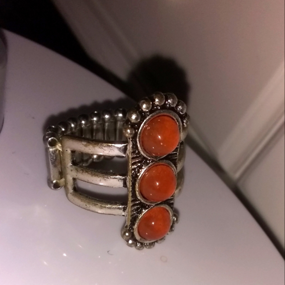 Faux Gemstone Ring